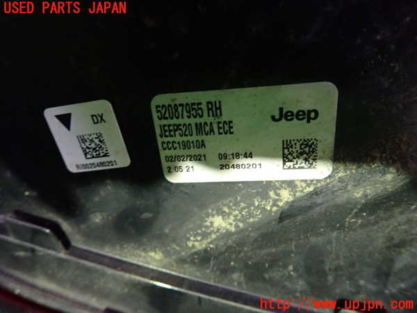 1UPJ-9233871530]ジープ・レネゲード(BV13PM)右テールランプ 中古_3