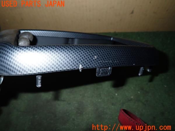 3UPJ=9233880605]スイフト スポーツ(HT81S)純正 73821-70H00 オーディオパネル カーボン調 中古_4