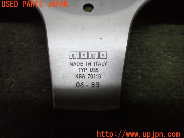 3UPJ=9233880617]スイフト スポーツ(HT81S)MOMO モモ RACE KBA70116 TYP D35 ステアリング 350mm 中古_5
