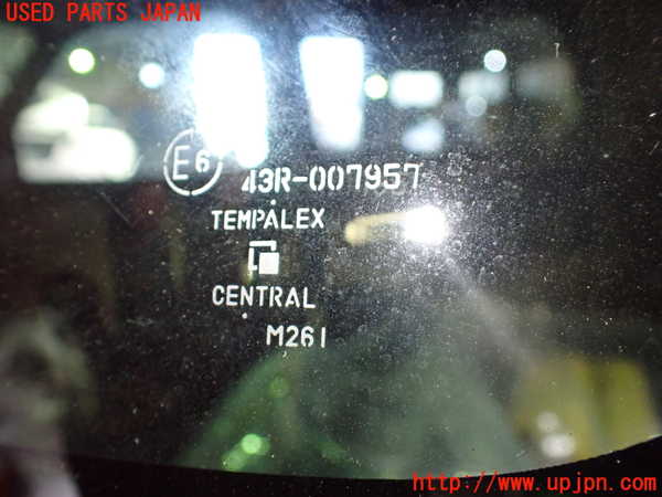 1UPJ-9233881382]スイフトスポーツ(HT81S)左クォーターガラス 中古 CENTRAL M261 43R-007957_3
