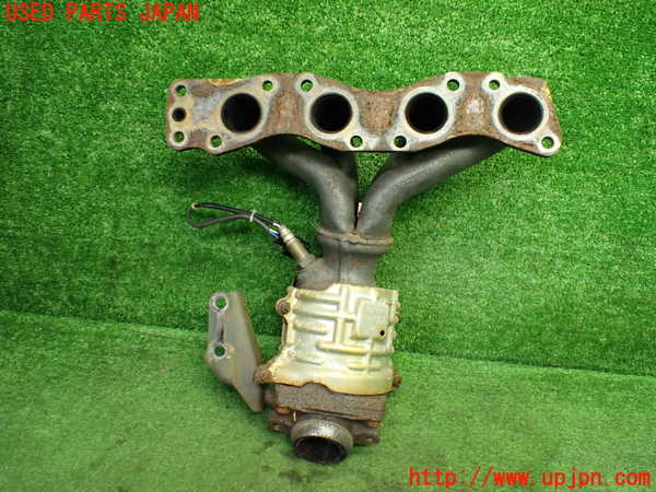 1UPJ-9233882041]スイフトスポーツ(HT81S)エキマニ1 触媒 マニバーター　中古_2