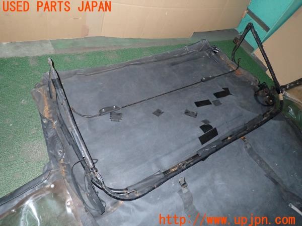 3UPJ=9233890031]三菱 ジープ(J54)幌 ソフトトップ 骨組み付き 中古_4