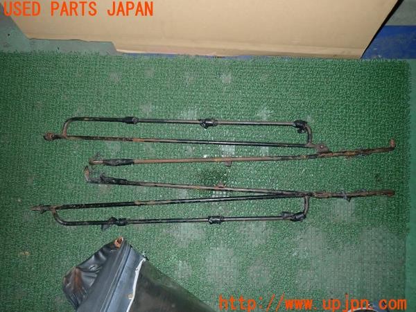 3UPJ=9233890031]三菱 ジープ(J54)幌 ソフトトップ 骨組み付き 中古_5