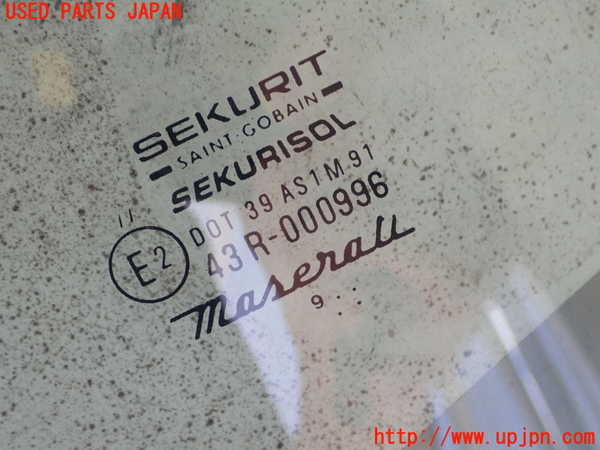 1UPJ-9233901195]マセラティ・3200GT(338)フロントガラス  【左ハンドル】 中古(43R-000996 M91)_2