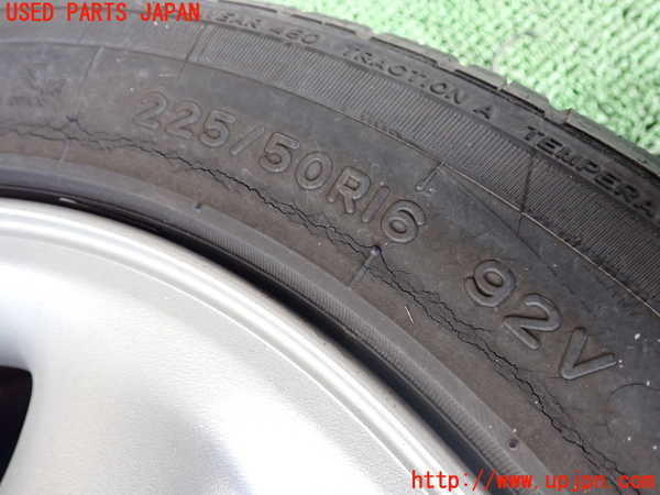 1UPJ-9233919033]アルシオーネ SVX(CXW)タイヤ　ホイール　1本③ 225/50R16 中古_2
