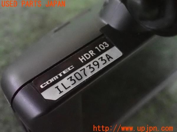 3UPJ=9233930579]ベンツ CLS350(219356C C219)COMTEC コムテック HDR103 ドライブレコーダー 中古_4