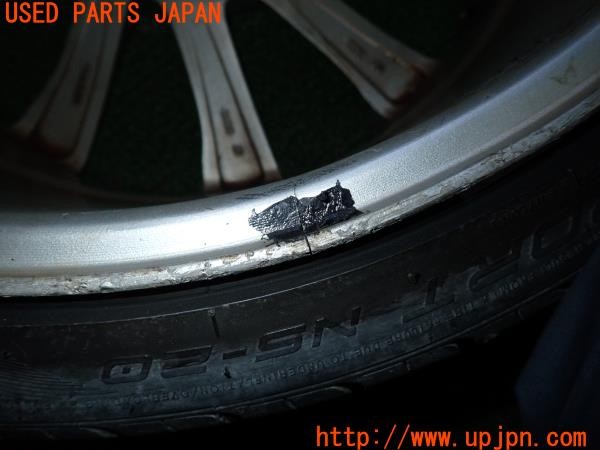 3UPJ=9233930921]ベンツ CLS350(219356C C219)Lorinser ロリンザー RS8? ホイール 20×9JJ+38 10JJ+38 PCD112 5穴 4本 中古_4