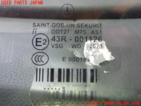 1UPJ-9233931195]ベンツ CLS350 C219(219356C)フロントガラス 中古 SAINT-GOBAIN SEKURIT M75 43R-001126_4