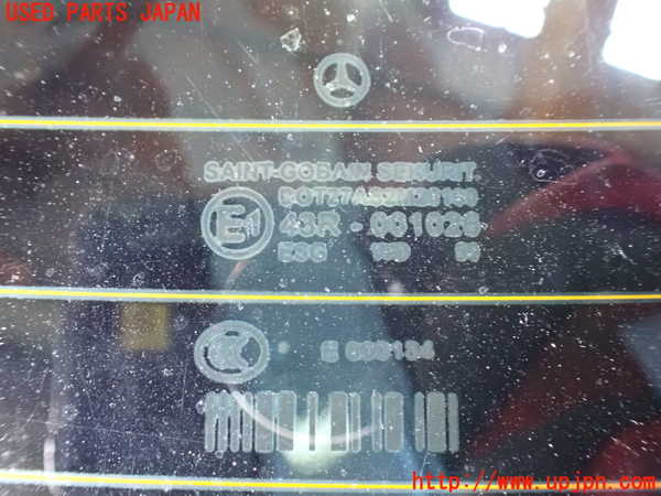 1UPJ-9233931560]ベンツ CLS350 C219(219356C)リアガラス 中古 SAINT-GOBAIN SEKURIT M25100 43R-001026_2