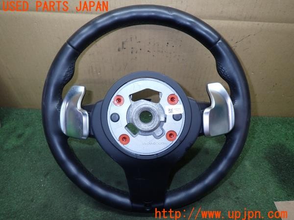 3UPJ=9233940617]BMW アクティブハイブリッド3(3F30 F30)純正 ステアリング 中古_5