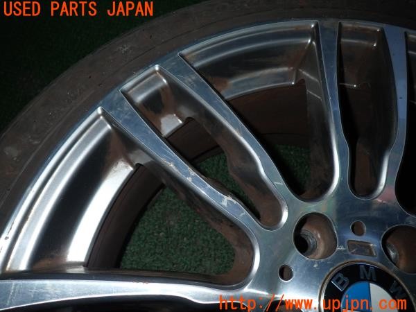 3UPJ=9233940962]BMW アクティブハイブリッド3(3F30 F30)Mスポーツ純正 7845883 タイヤホイール 19×8.5J +47 PCD120 5穴 2本 中古_3