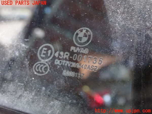 1UPJ-9233941290]BMW アクティブハイブリッド3(AH3) F30(3F30)右後ドア 中古 FUYAO 43R-001735_4
