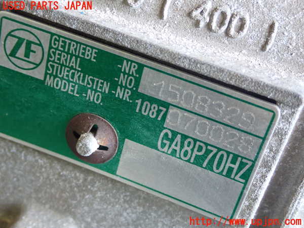 1UPJ-9233943010]BMW アクティブハイブリッド3(AH3) F30(3F30)ミッション AT N55B30A 中古_3
