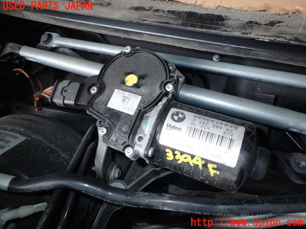 1UPJ-9233946770]BMW アクティブハイブリッド3(AH3) F30(3F30)フロントワイパーモーター 中古_2