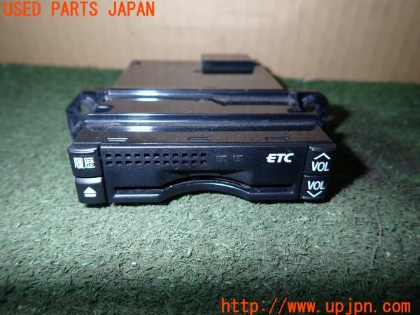 3UPJ=9233950503]プリウス(ZVW30)前期 純正ビルトイン 86980-47010 ETC車載器 中古_2