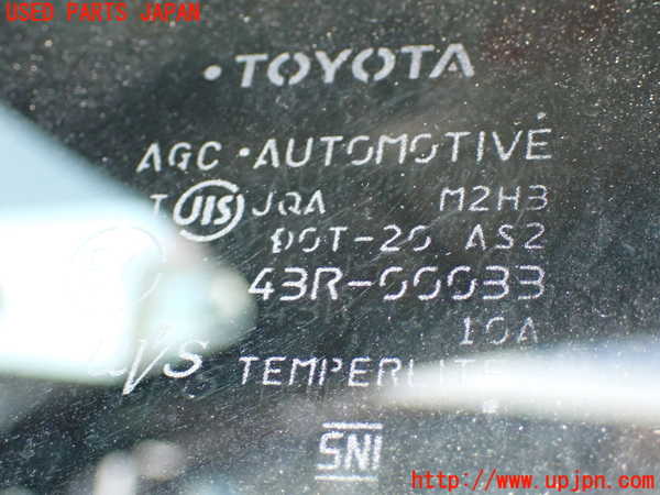 2UPJ-9233951260]プリウス(ZVW30)左前ドア 中古 AGC M2H3 43R-00033_3