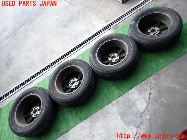 2UPJ-9233959025]プリウス(ZVW30)社外タイヤ　ホイール　4本セット 195/65R15 中古_4