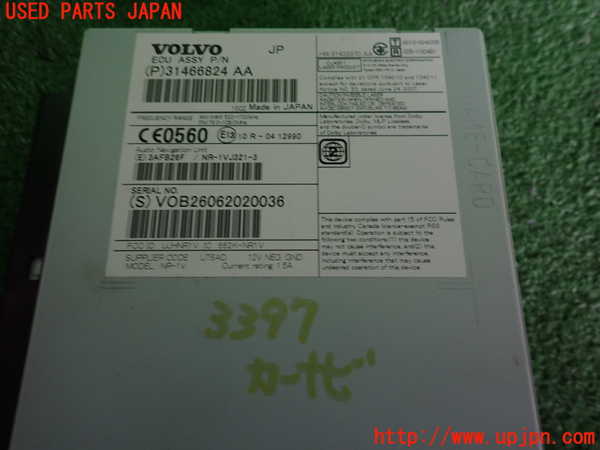 2UPJ-9233976589]ボルボ・V70(BB420W)カーナビゲーション HDD 中古_3