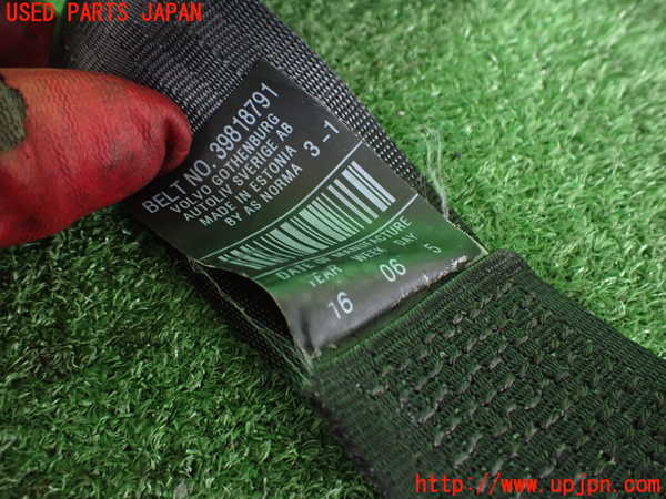 2UPJ-9233977075]ボルボ・V70(BB420W)助手席シートベルト 中古_2