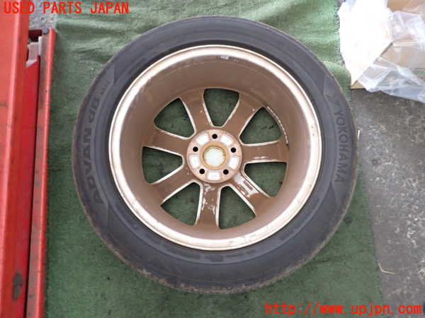 2UPJ-9233979036]ボルボ・V70(BB420W)タイヤ　ホイール　1本① 225/50R17 中古_4