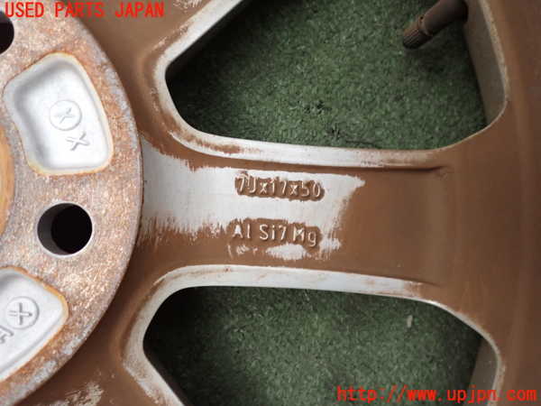 2UPJ-9233979036]ボルボ・V70(BB420W)タイヤ　ホイール　1本① 225/50R17 中古_5