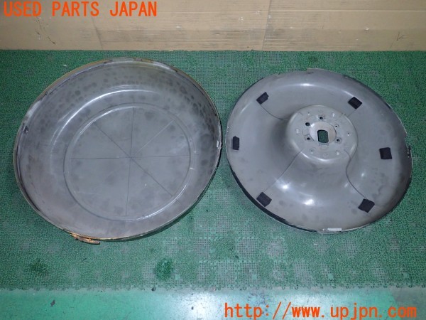 3UPJ=9233990029]ビッグホーン ハンドリングバイロータスSE(UBS73GW)後期 純正 スペアタイヤカバー 中古_5