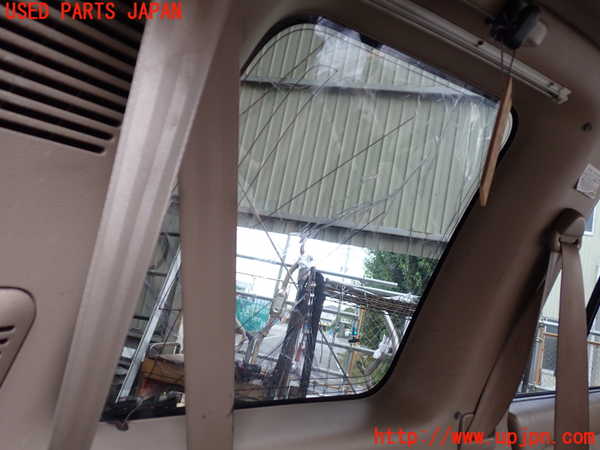 1UPJ-9233991382]ビッグホーン(UBS73GW)左クォーターガラス 中古_2