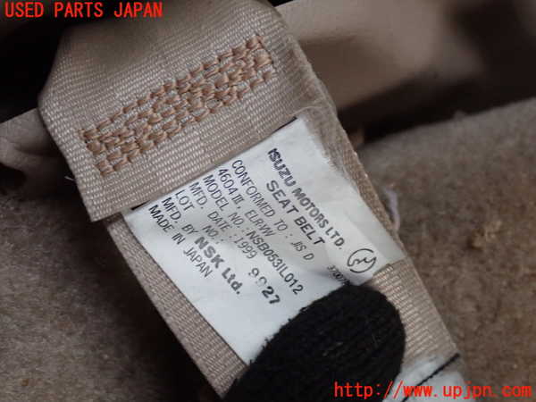 1UPJ-9233997185]ビッグホーン(UBS73GW)左2列目シートベルト 中古_3