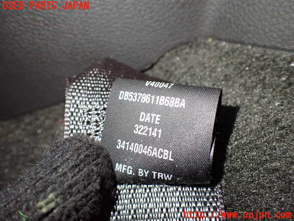 1UPJ-9234007155]エクスプローラー(1FMHK9)右2列目シートベルト 中古_3