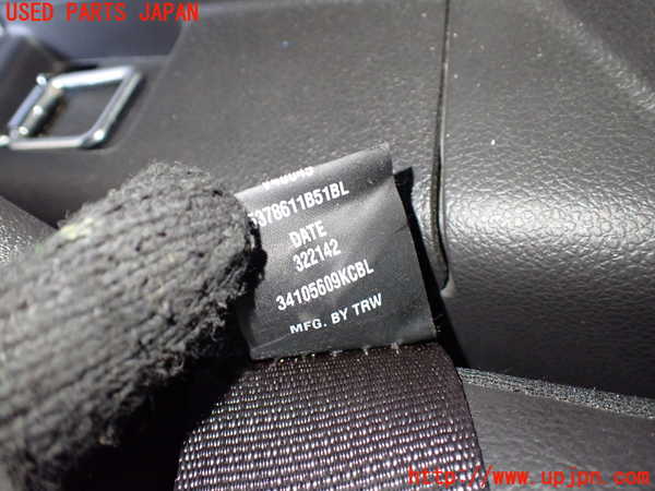 1UPJ-9234007275]エクスプローラー(1FMHK9)左3列目シートベルト 中古_3