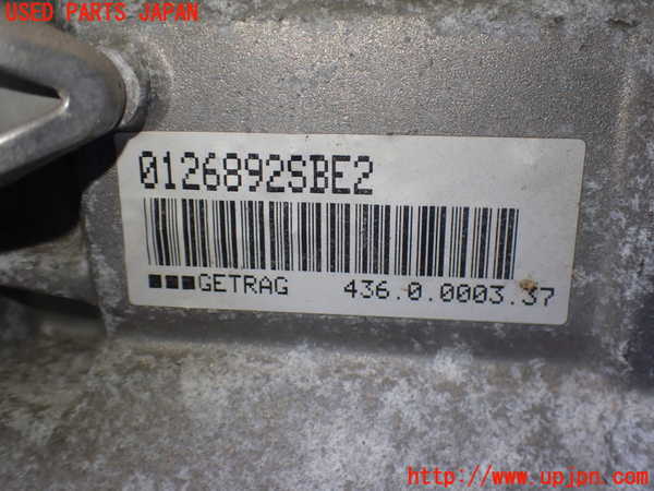 2UPJ-9234023010]BMW Z4(LM35)(E89)ミッション AT N54B30A 中古_3