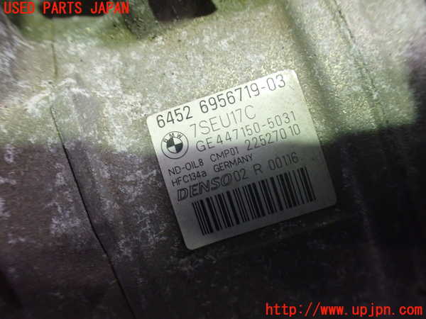 2UPJ-9234026025]BMW Z4(LM35)(E89)エアコンコンプレッサー 中古_3