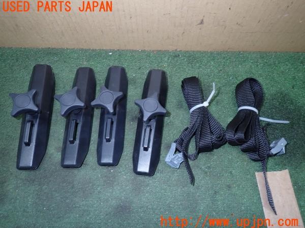 3UPJ=9234030063]BMW ミニ(MINI)クーパーD クロスオーバー(XD20F R60)純正 THULE ルーフボックス キャリア ジェットバッグ 鍵付き 中古_4