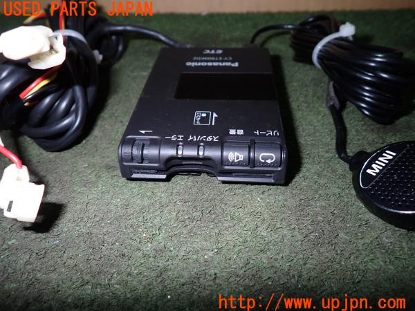 3UPJ=9234030503]BMW ミニ(MINI)クーパーD クロスオーバー(XD20F R60)純正 Panasonic パナソニック CY-ET909KDZ ETC車載器 中古_2