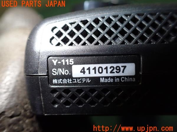 3UPJ=9234030579]BMW ミニ(MINI)クーパーD クロスオーバー(XD20F R60)Yupiteru ユピテル Y-115 ドライブレコーダー 中古_4
