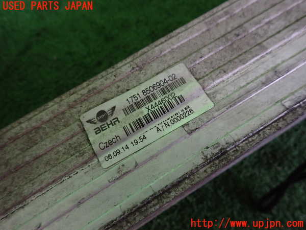 2UPJ-9234032451]BMW ミニ(MINI)クーパーD クロスオーバー(XD20F)インタークーラー1 中古 (R60)_2