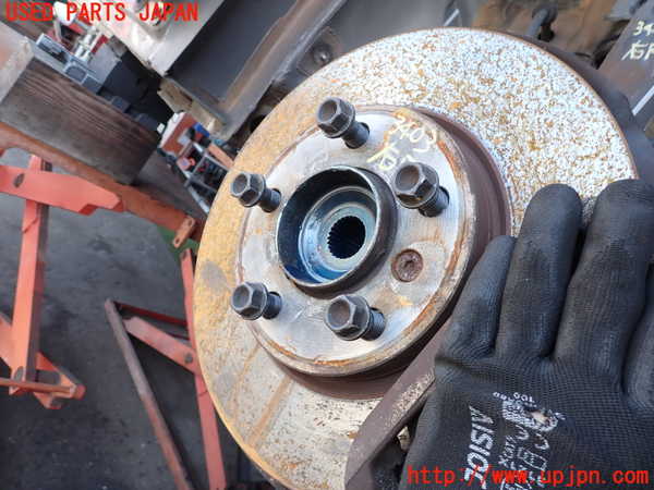 2UPJ-9234034290]BMW ミニ(MINI)クーパーD クロスオーバー(XD20F)右フロントナックルハブ 中古 (R60)_2