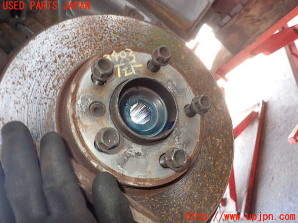 2UPJ-9234034295]BMW ミニ(MINI)クーパーD クロスオーバー(XD20F)左フロントナックルハブ 中古 (R60)_2