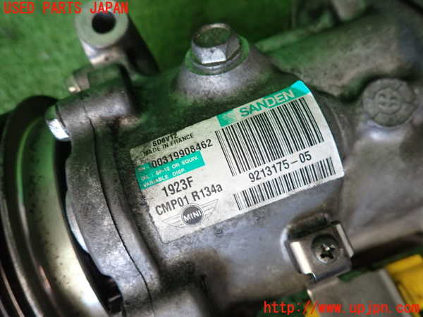 2UPJ-9234036025]BMW ミニ(MINI)クーパーD クロスオーバー(XD20F)エアコンコンプレッサー 中古 (R60)_3