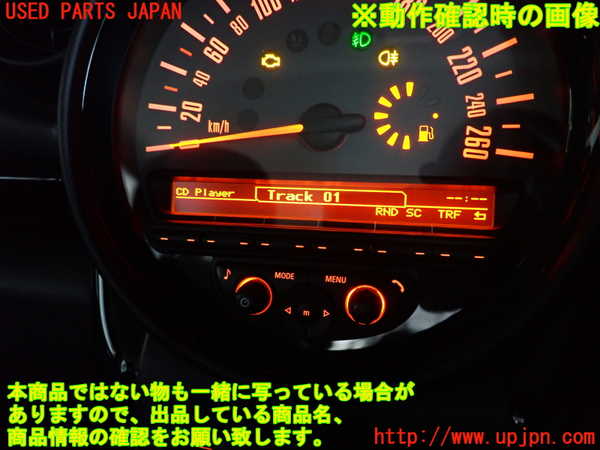 2UPJ-9234036480]BMW ミニ(MINI)クーパーD クロスオーバー(XD20F)CDプレーヤー 中古 (R60)_5