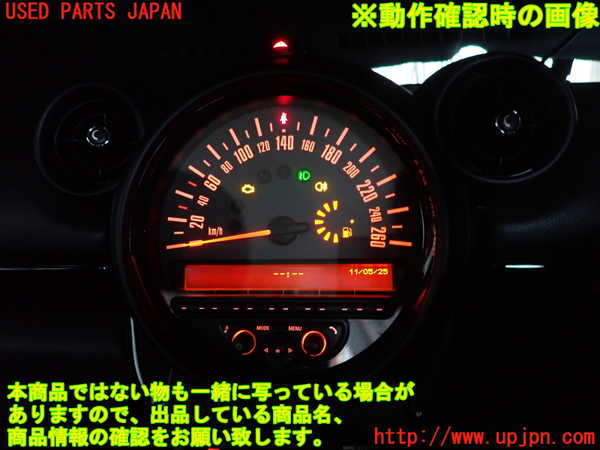 2UPJ-9234036170]BMW ミニ(MINI)クーパーD クロスオーバー(XD20F)スピードメーター 中古 (R60)_3