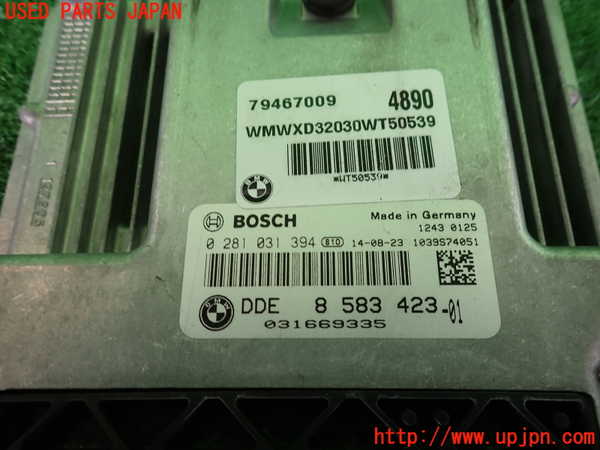 2UPJ-9234036110]BMW ミニ(MINI)クーパーD クロスオーバー(XD20F)エンジンコンピューター 中古 (R60)_2