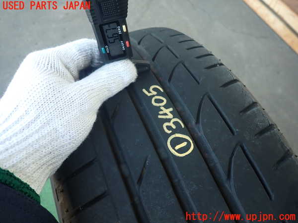 2UPJ-9234059036]スカイライン(ZV37)タイヤ　ホイール　1本① 225/55RF1 中古_5