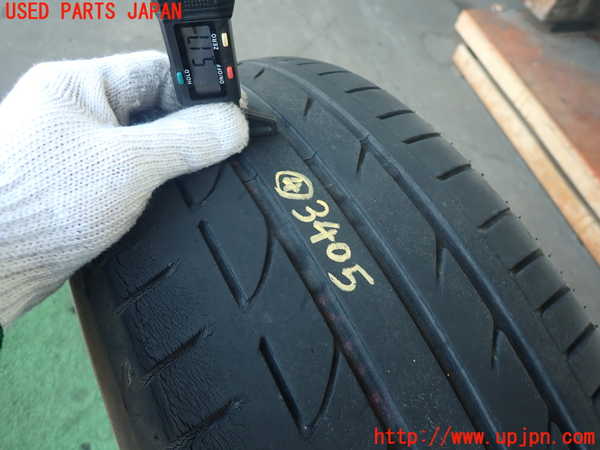 2UPJ-9234059039]スカイライン(ZV37)タイヤ　ホイール　1本④ 225/55RF1 中古_5