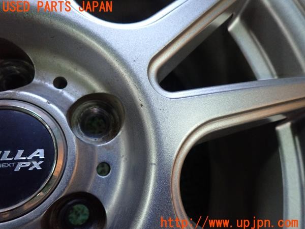 3UPJ=9234070963]スバル XV ハイブリッド(GPE D型)TOPY SIBILLA NEXT PX スタッドレスタイヤホイール 17×7J +53 PCD100 5穴 3本 中古_3