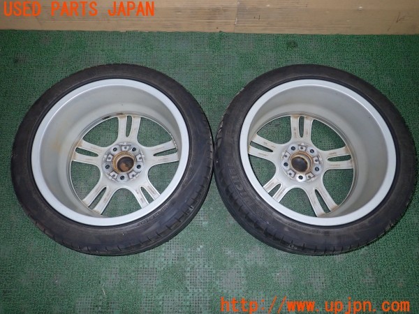 3UPJ=9234080962]BMW 320d(8C20 F30)純正 7 845 881 タイヤホイール 18×8.5J +47 PCD120 5穴 2本 中古_4