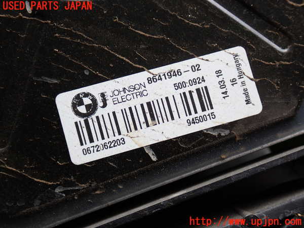 2UPJ-9234086836]BMW 320d(8C20)(F30)電動ファン1 中古_2