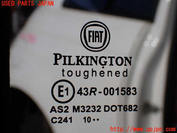 2UPJ-9234091230]フィアット・500(31212)右ドア 中古 PILKINGTON M3232 43R-001583_3