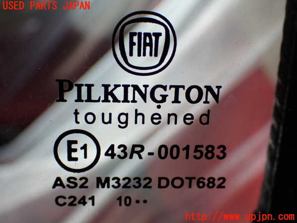 2UPJ-9234091260]フィアット・500(31212)左ドア 中古 PILKINGTON M3232 43R-001583_3