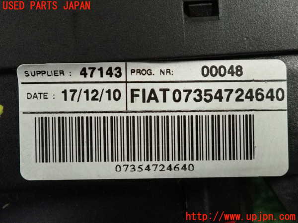2UPJ-9234096720]フィアット・500(31212)コンビネーションスイッチ 中古_4